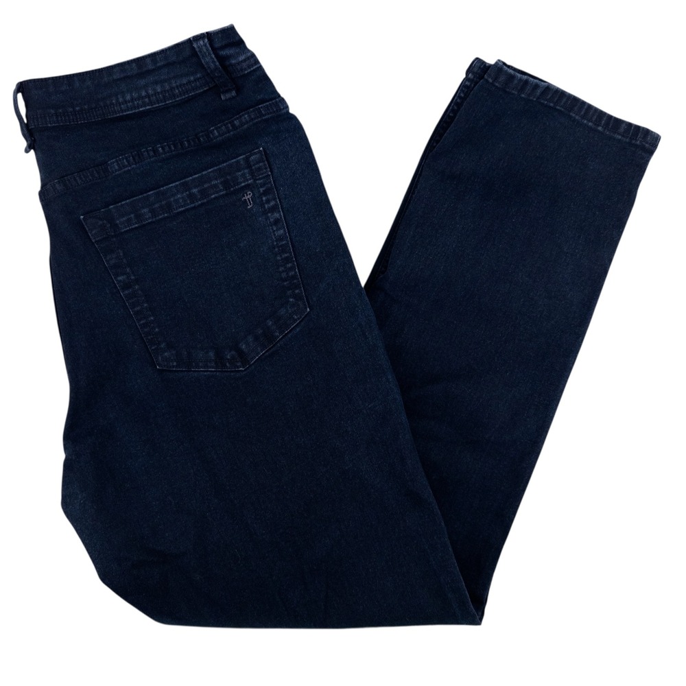 The Perfect Jean TPJ Mens 36x32 Athletic Fit Blue Dark Wash Stretch Denim Jeans